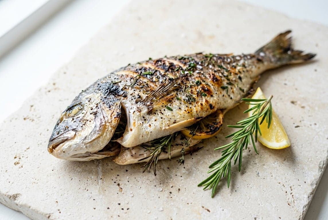 Grilled Sea Bream with Herbs