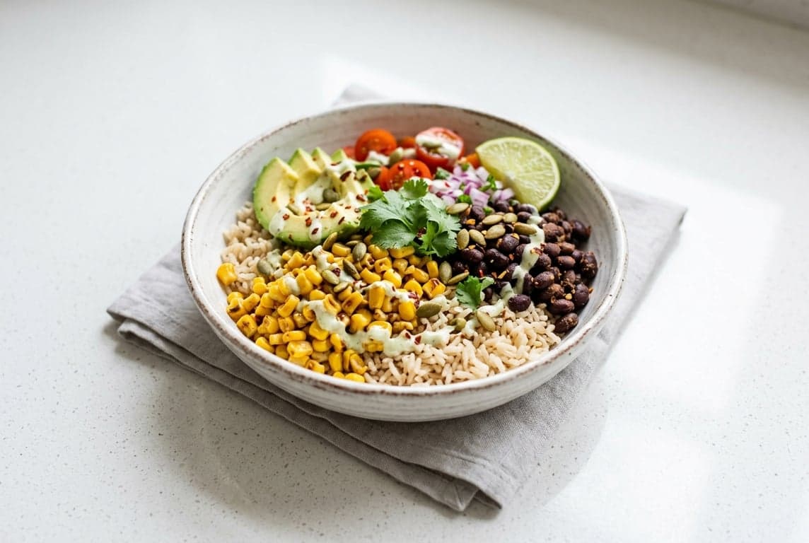 Sweetcorn & Rice Bowl