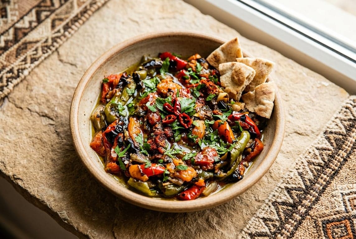 Salata Mashwiya (Grilled Salad)