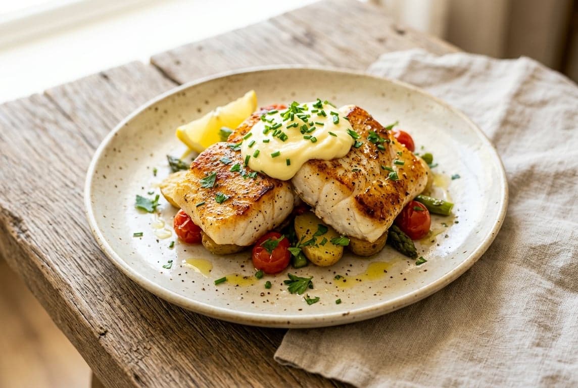 Monkfish with Allioli