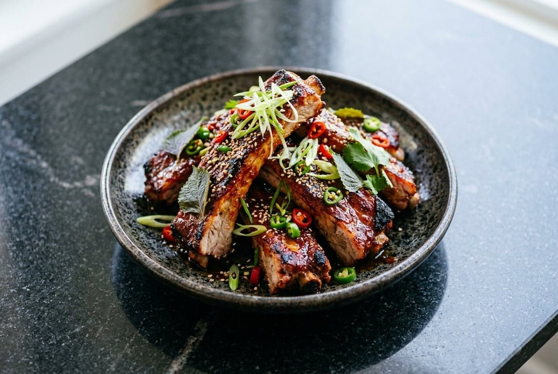 Korean-Style Pork Ribs