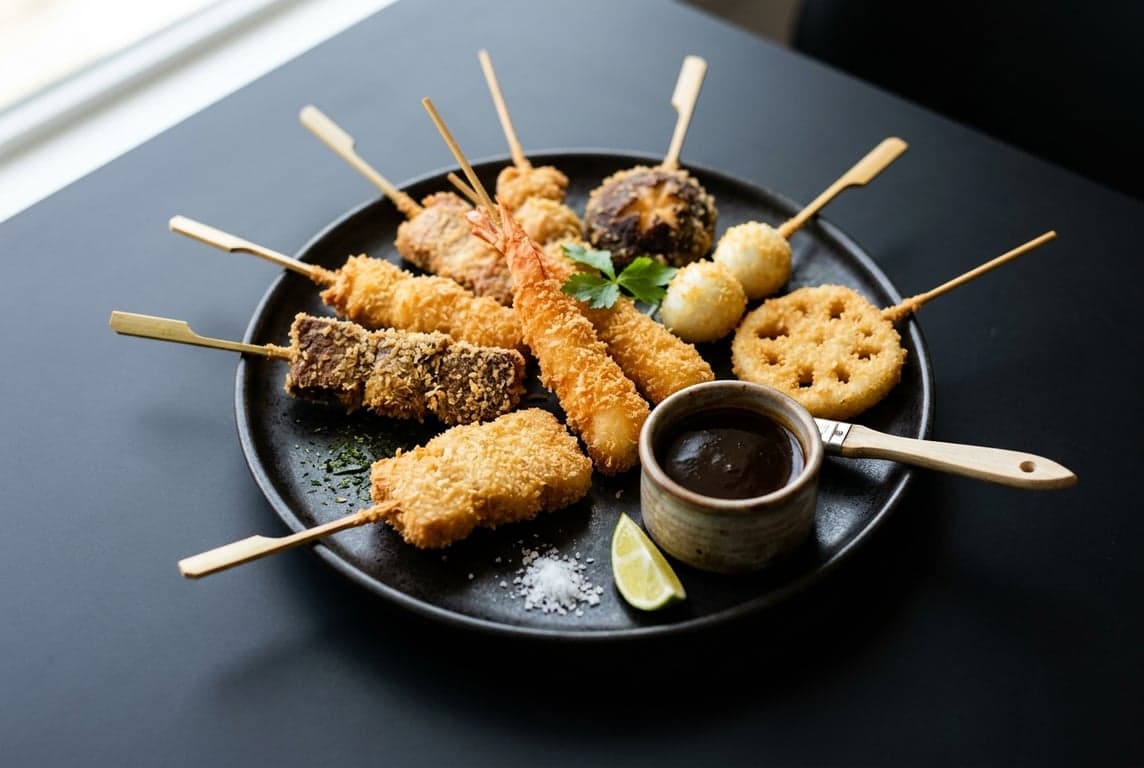 Osaka-Style Deep-Fried Skewers