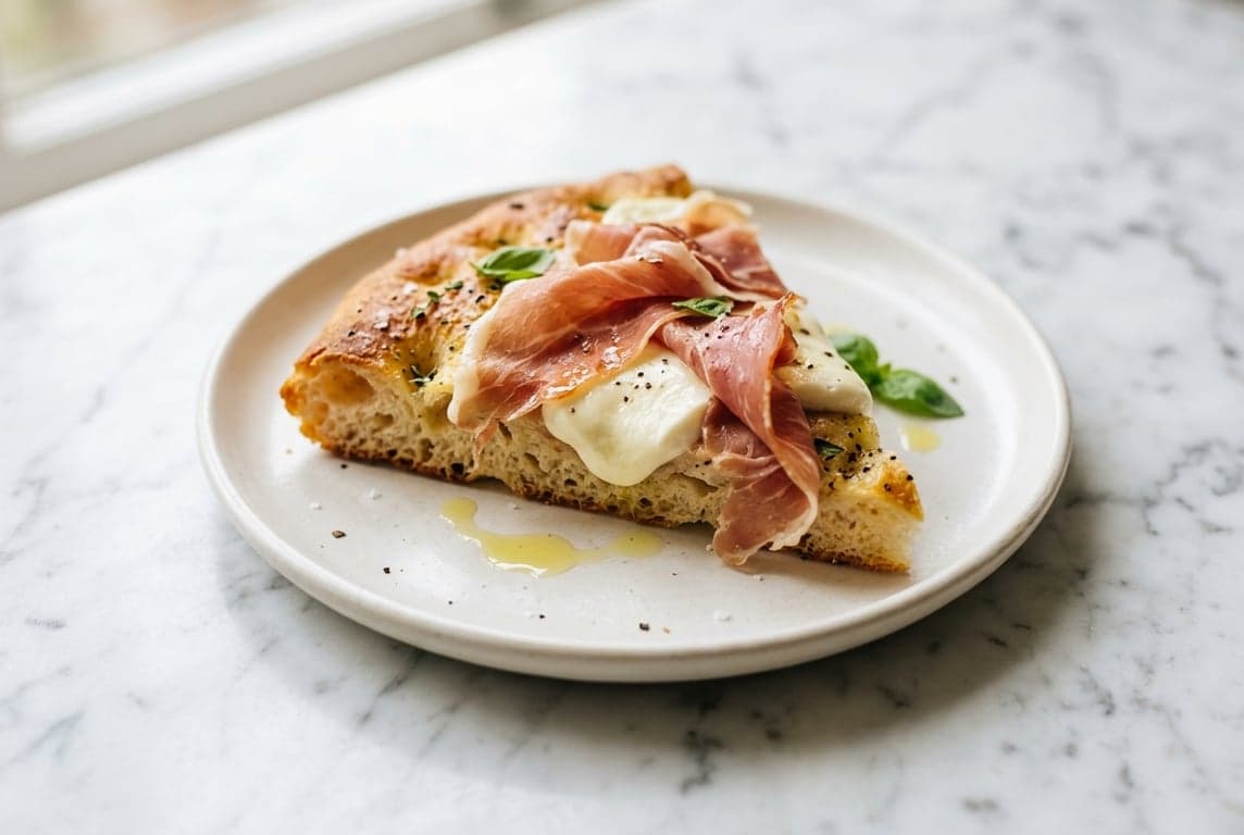 Prosciutto Mozzarella Focaccia