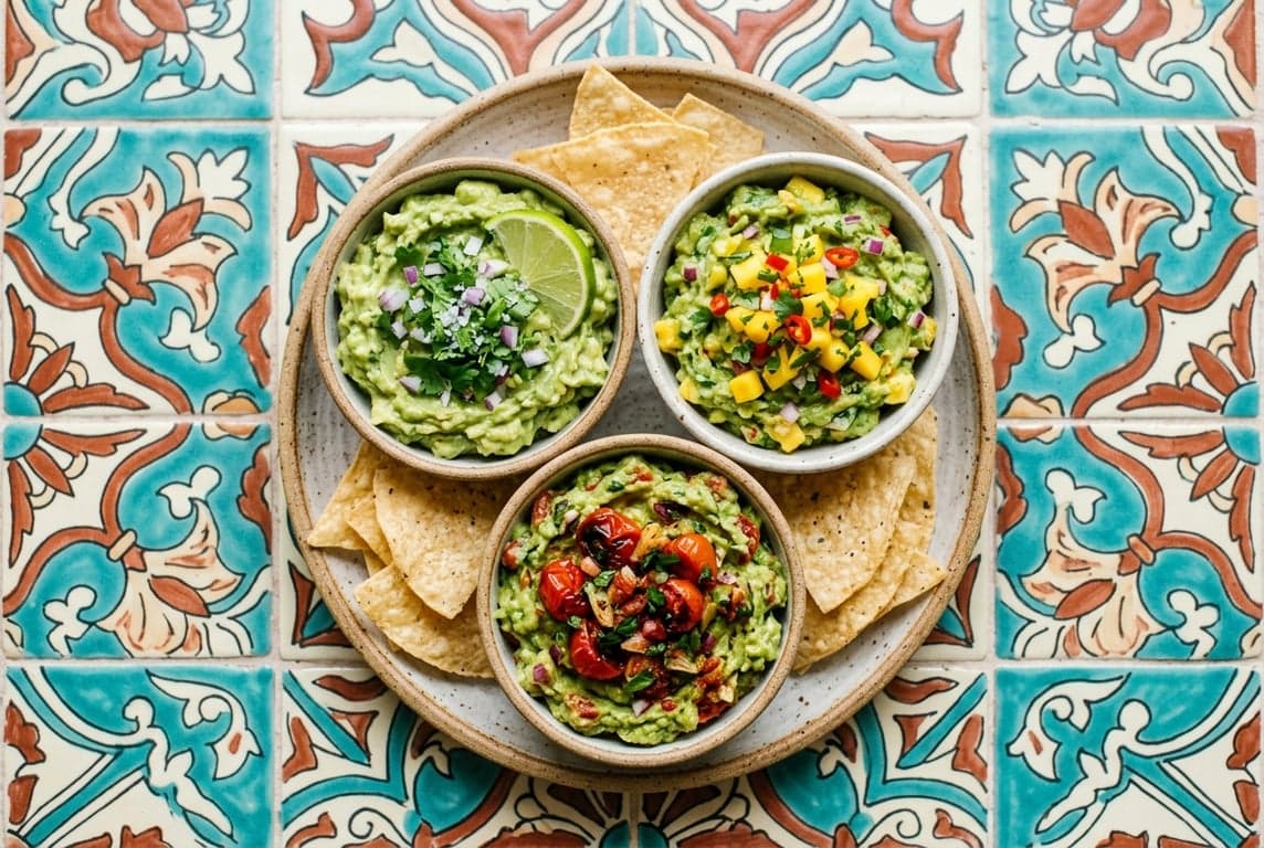 Guacamole Three Ways
