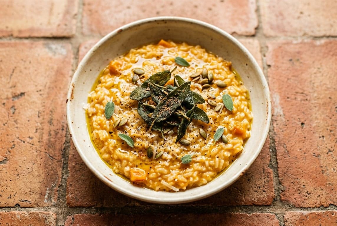 Pumpkin & Sage Risotto