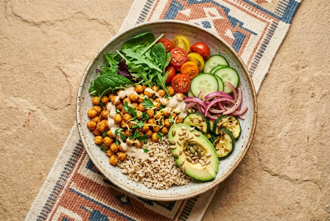 Roasted Chickpea Prep Bowl
