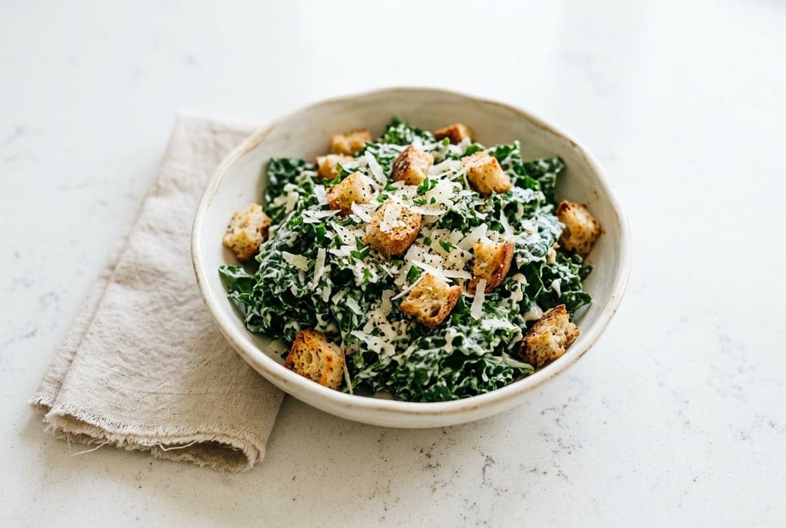 Kale Caesar Salad