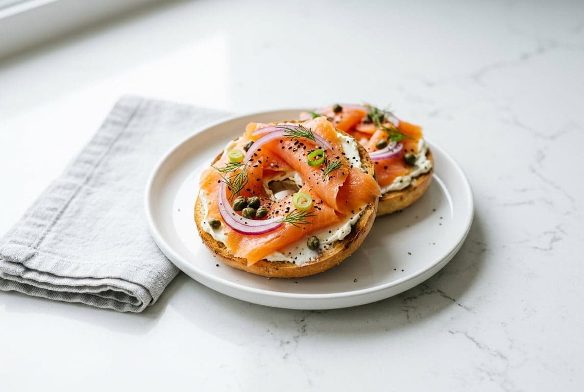 Bagel, Lox & Cream Cheese