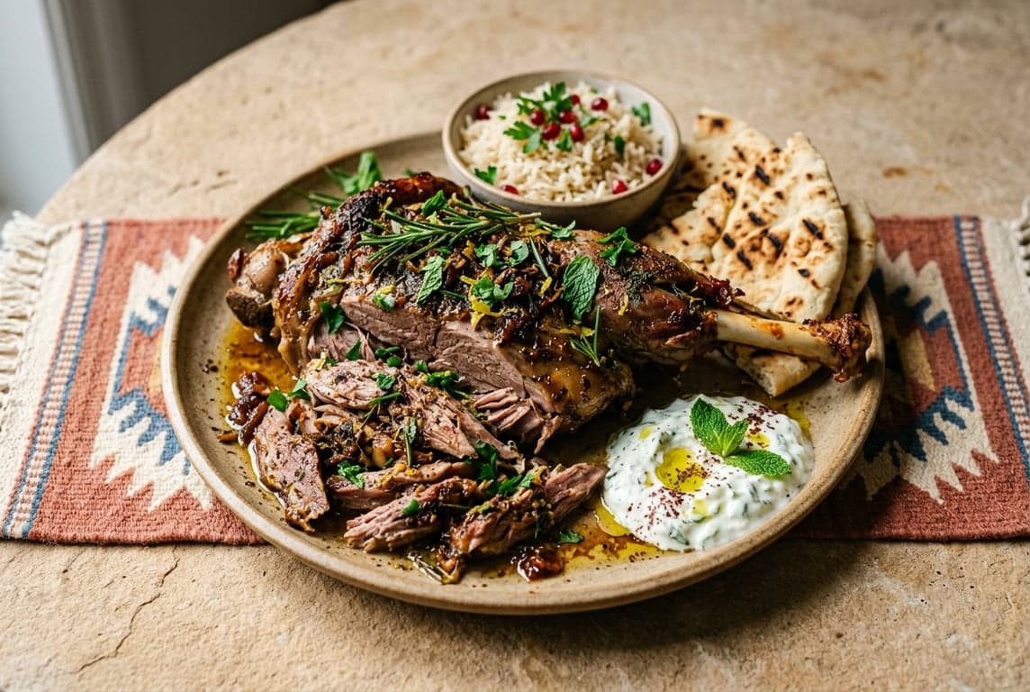 Herb-Roasted Lamb Shoulder