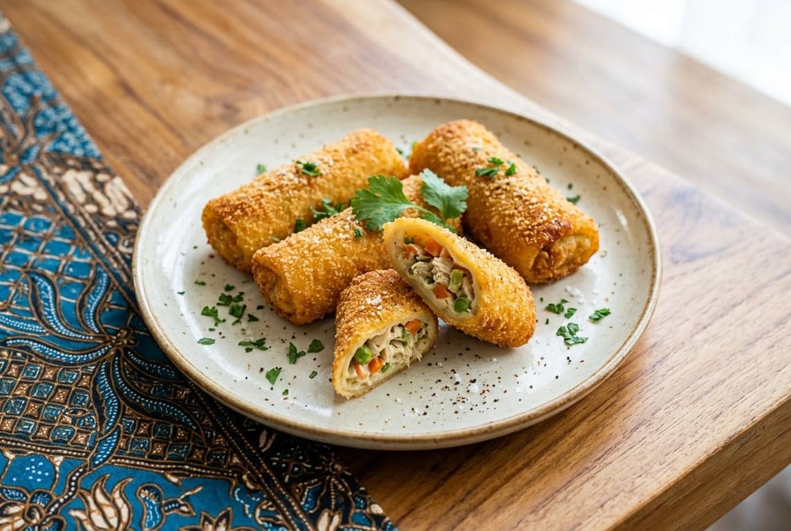 Creamy Chicken Risoles