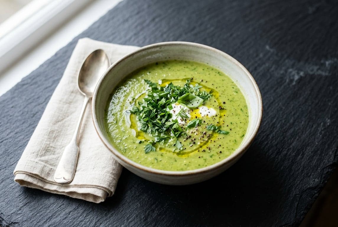 Courgette & Herb Soup