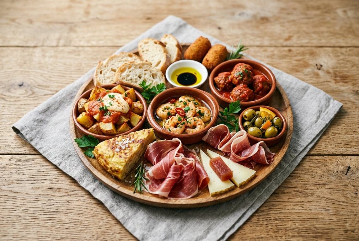 Spanish Tapas Plate