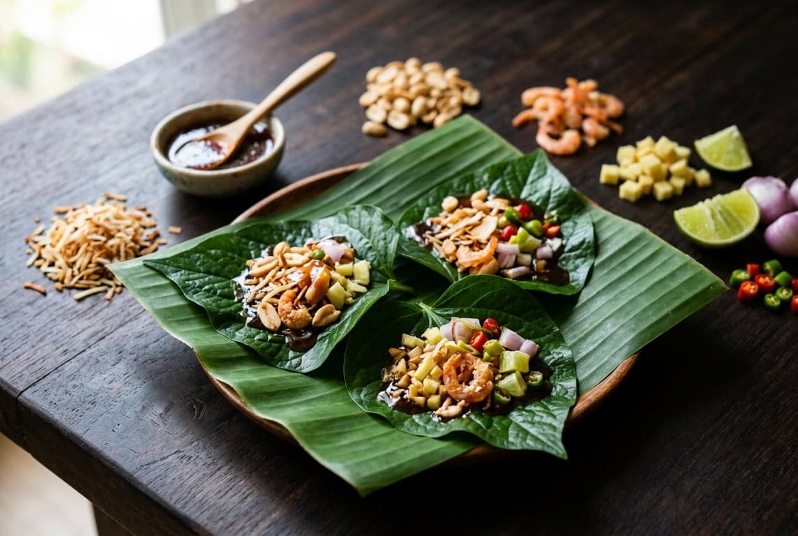 Miang Kham Betel Leaf Wraps