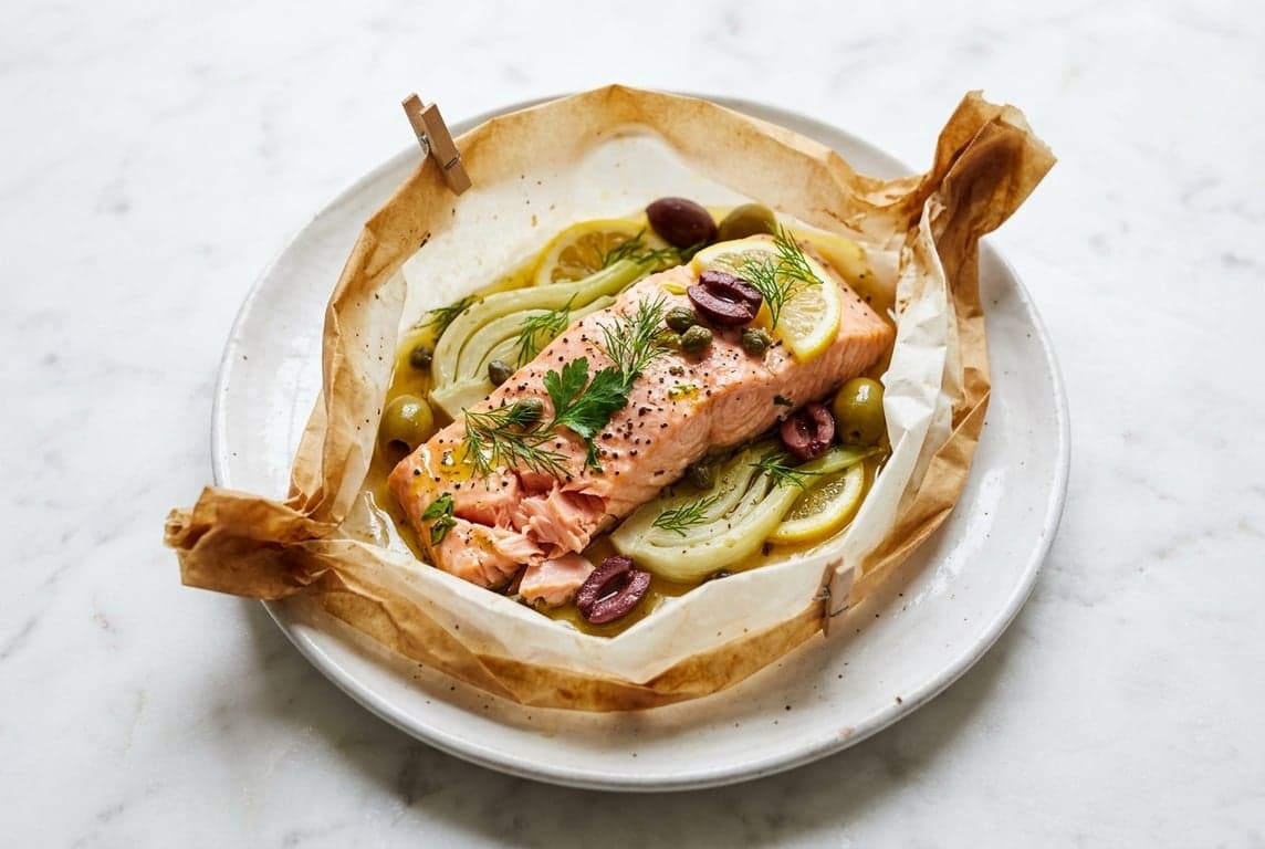Salmon en Papillote