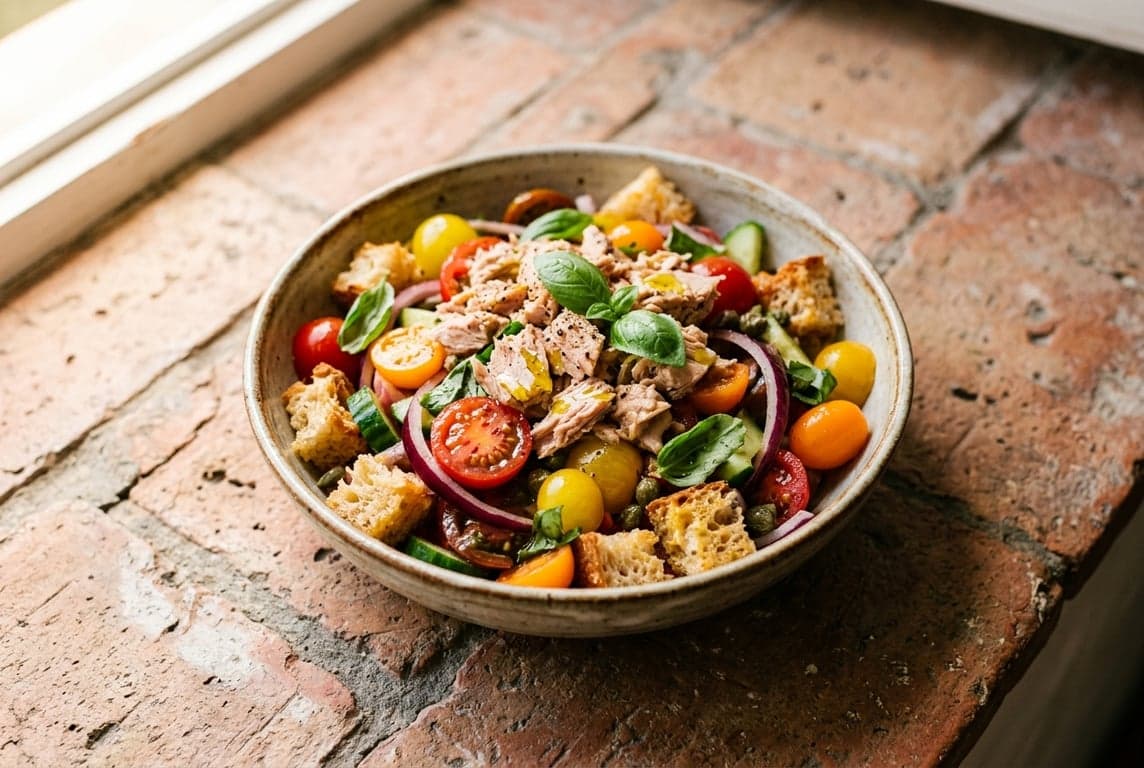 Panzanella with Tuna