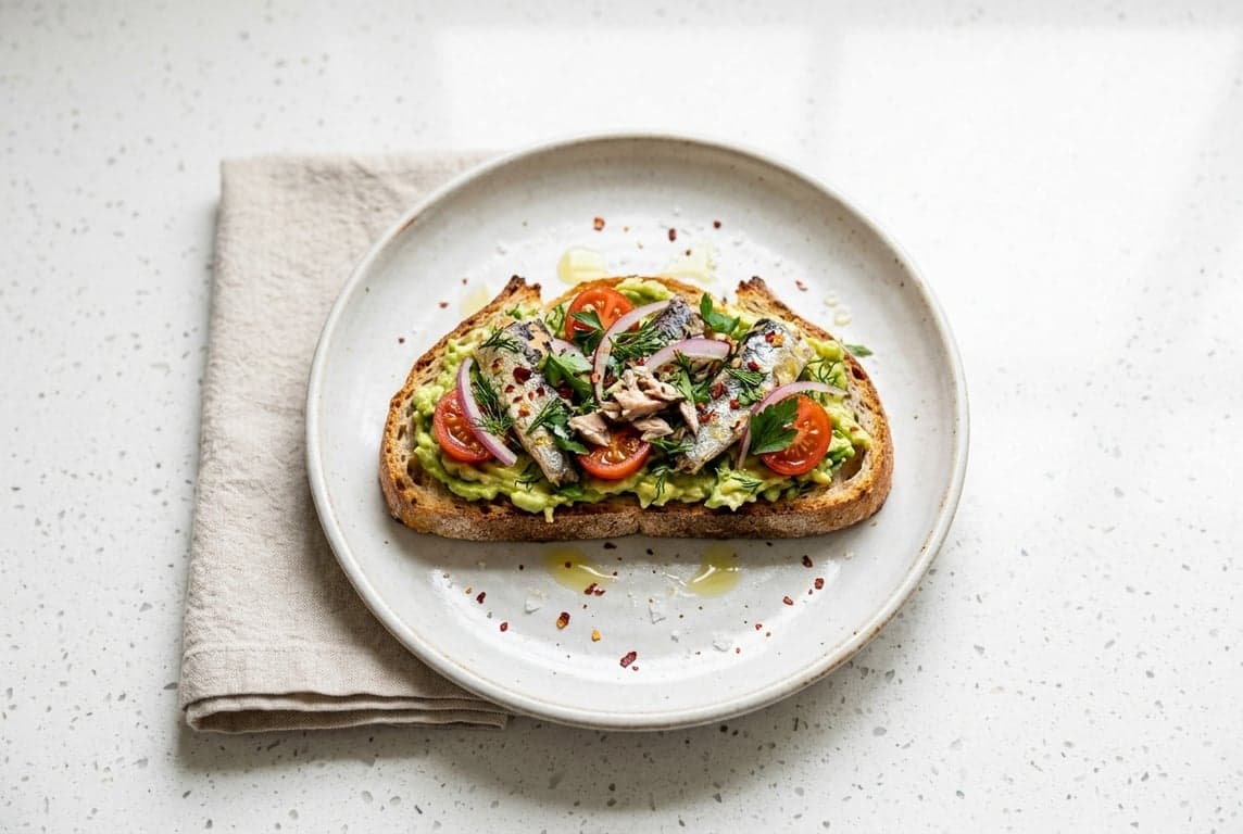 Sardine & Avocado Toast