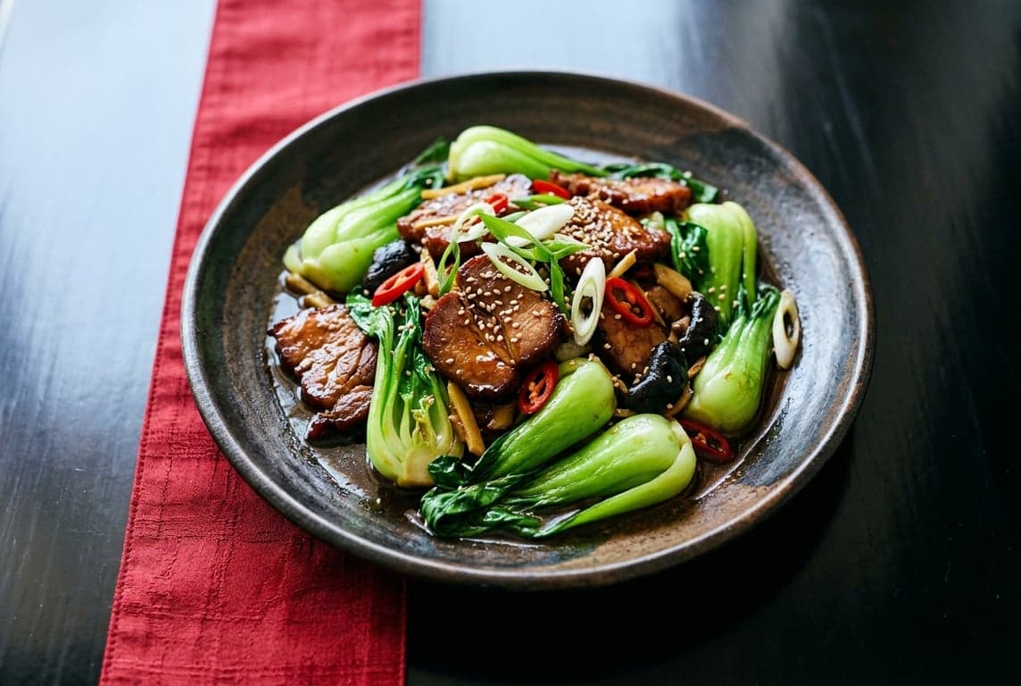 Pork & Bok Choy Stir-Fry