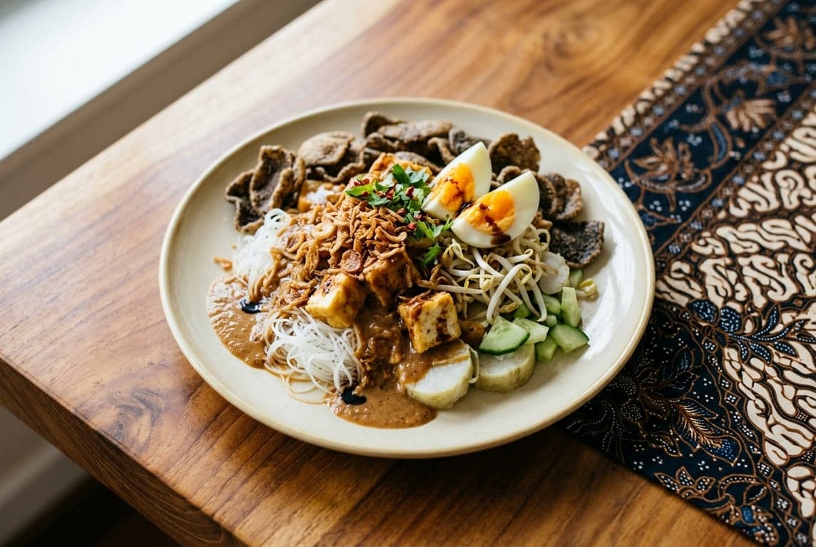 Ketoprak (Tofu & Noodle Salad)