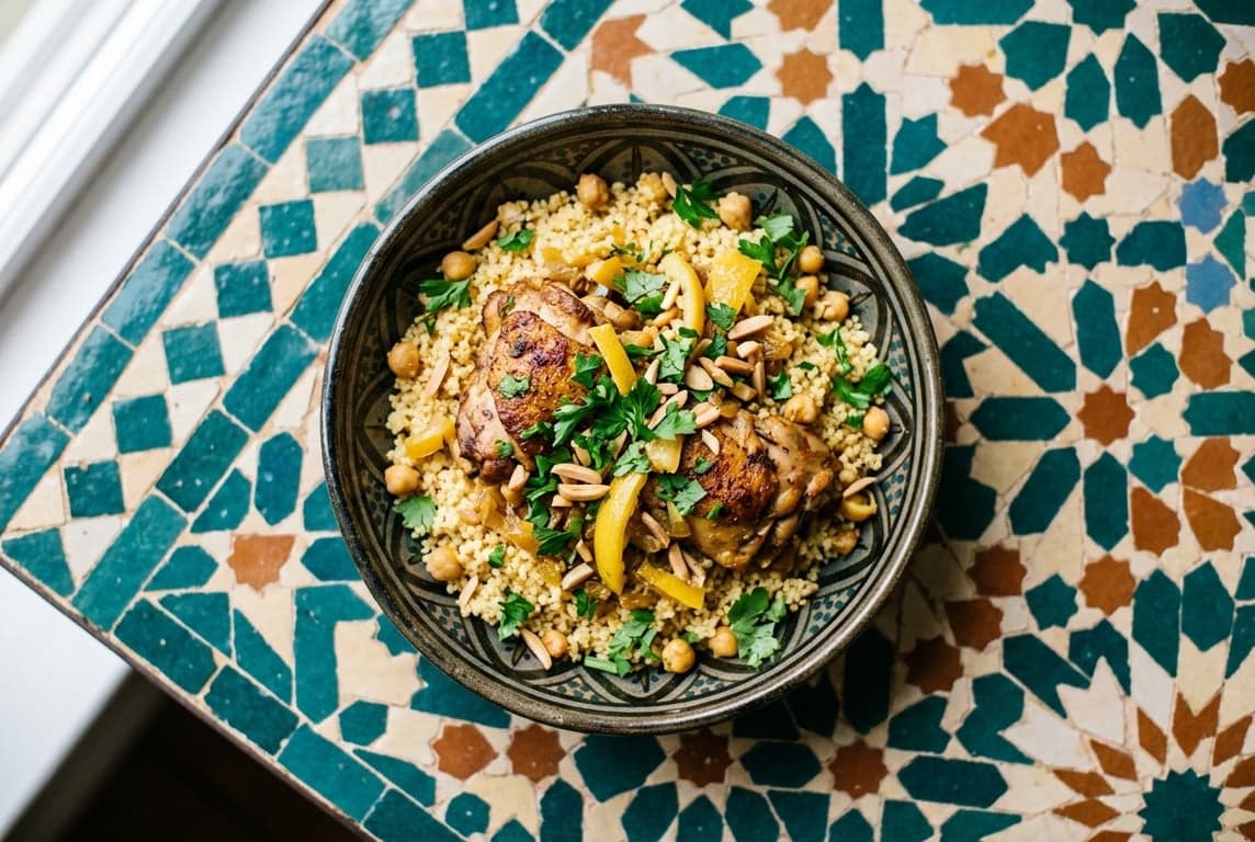Chicken & Preserved Lemon Couscous