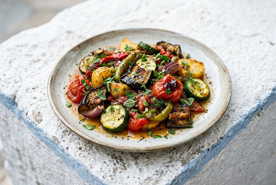Briam (Greek Roasted Vegetables)