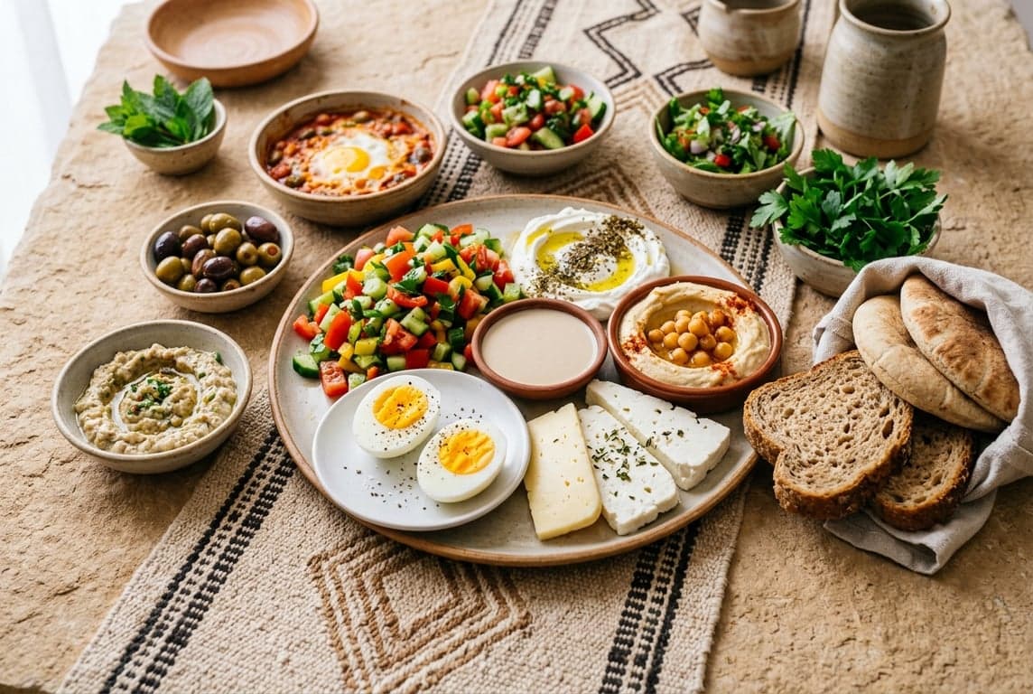 Israeli Breakfast