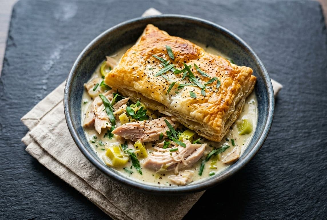 Chicken & Leek Pie Bowl