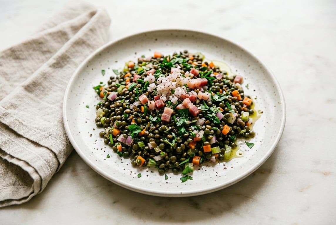 Lentilles du Puy Vinaigrette