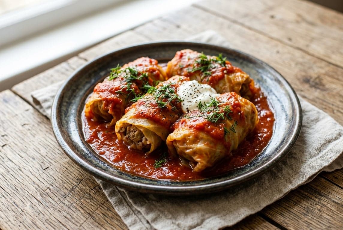 Golubtsy (Cabbage Rolls)