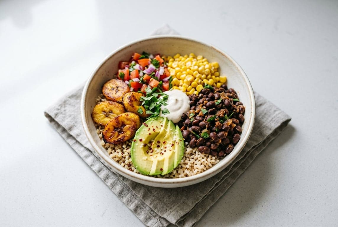Plantain & Black Bean Bowl