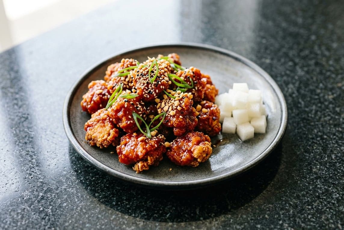 Double-Fried Korean Chicken Bites