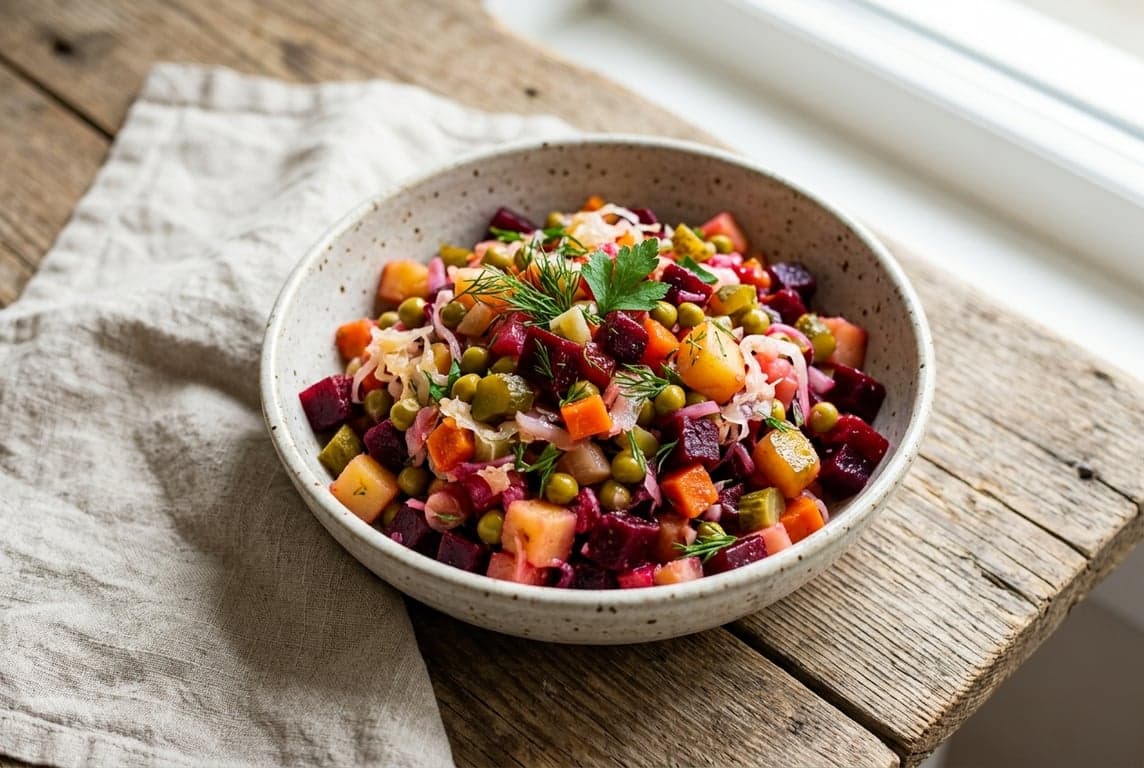 Vinegret (Pickled Vegetable Salad)