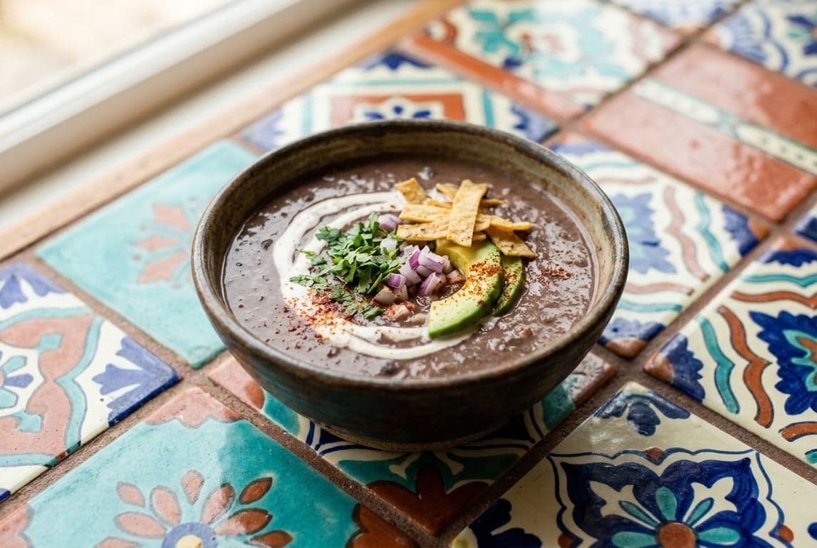 Sopa de Frijol Negro