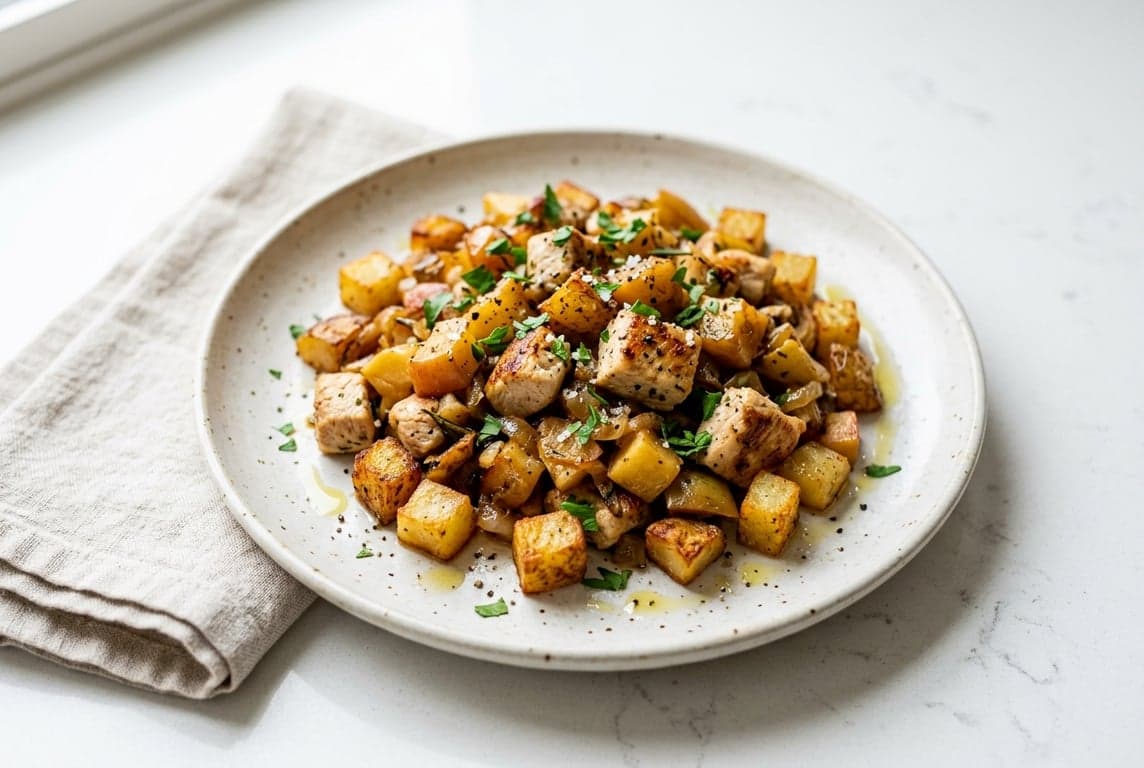 Chicken Apple Hash