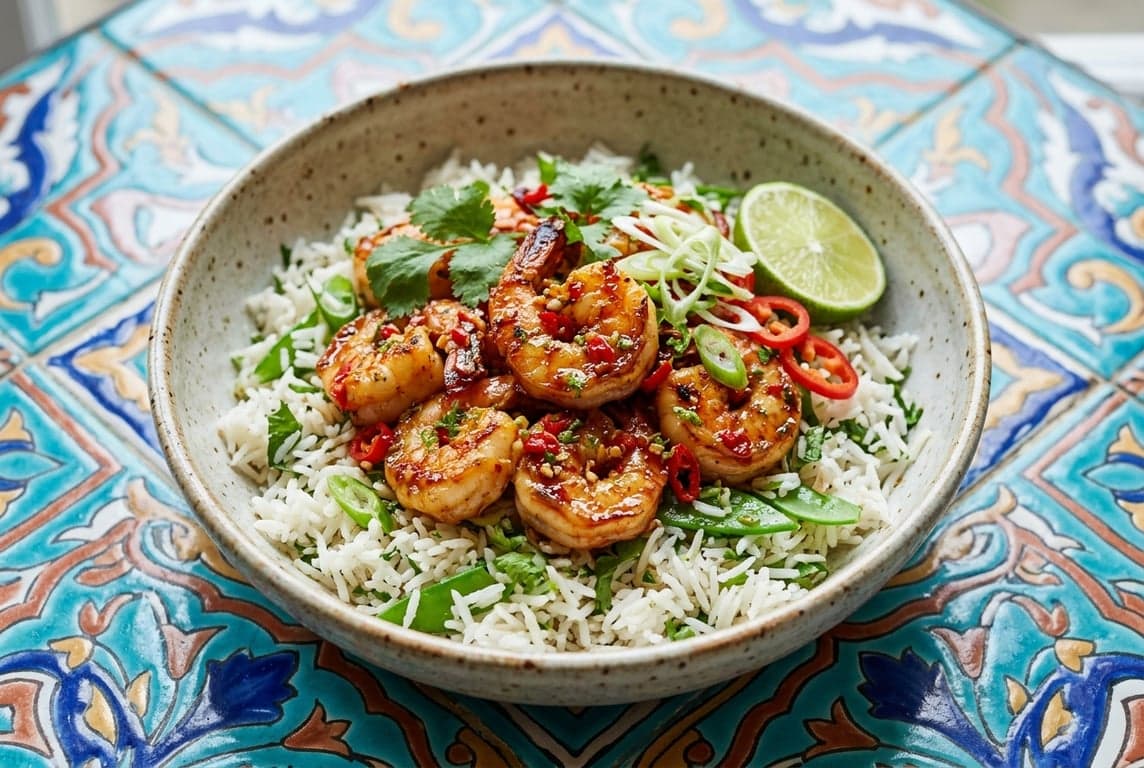 Chilli Lime Prawn Bowl