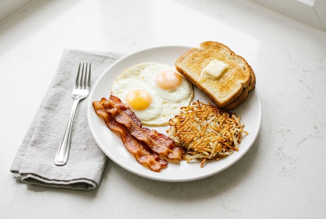 American Diner Breakfast