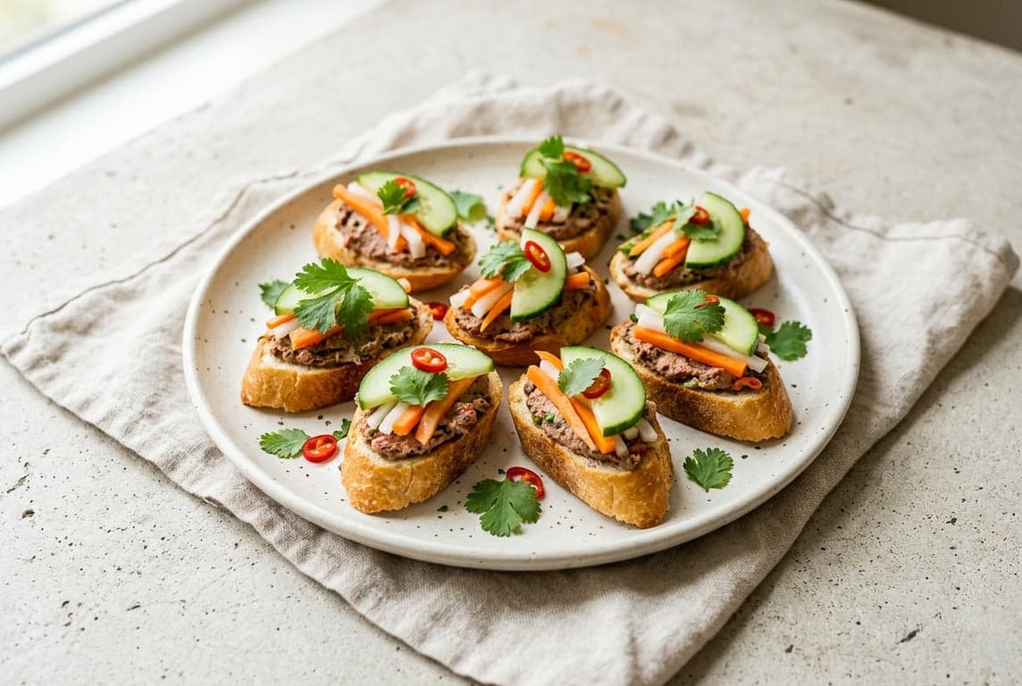 Mini Bánh Mì Sandwiches