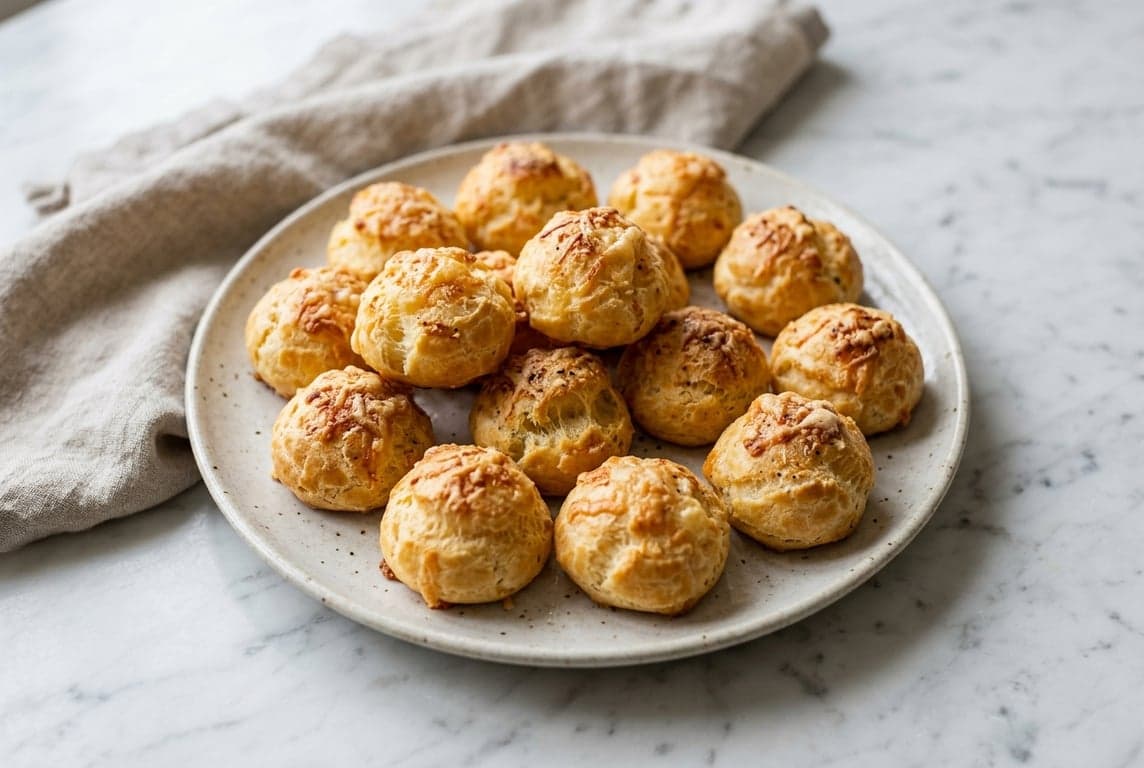Gougères (French Cheese Puffs)