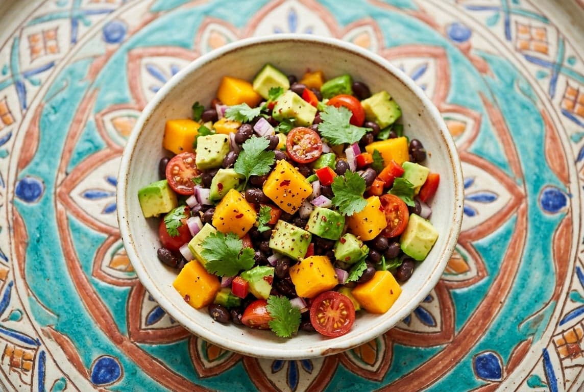 Mango, Avocado & Black Bean Salad