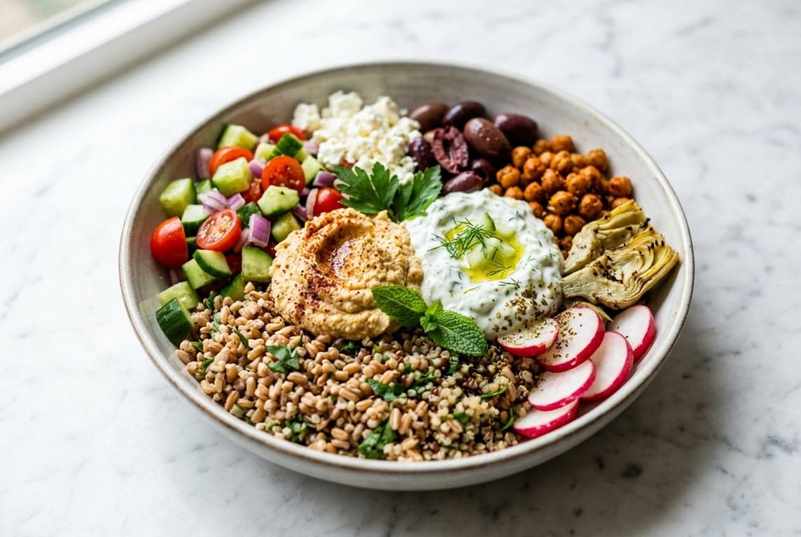 Mediterranean Grain Bowl