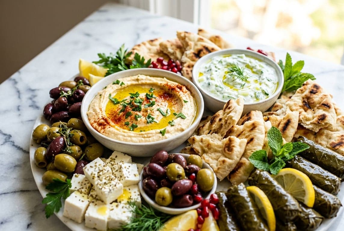 Mediterranean Mezze Plate