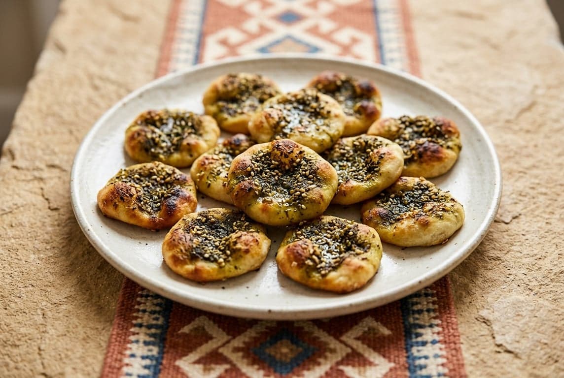 Za'atar Manakish Bites