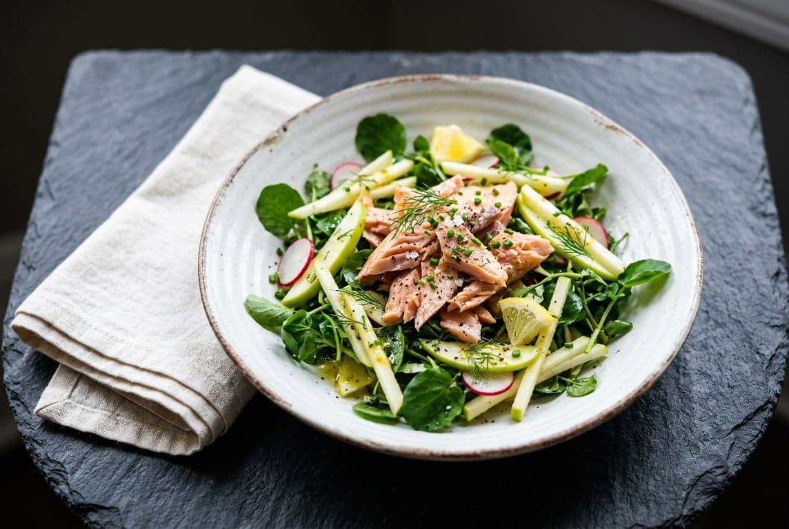 Smoked Trout & Apple Salad