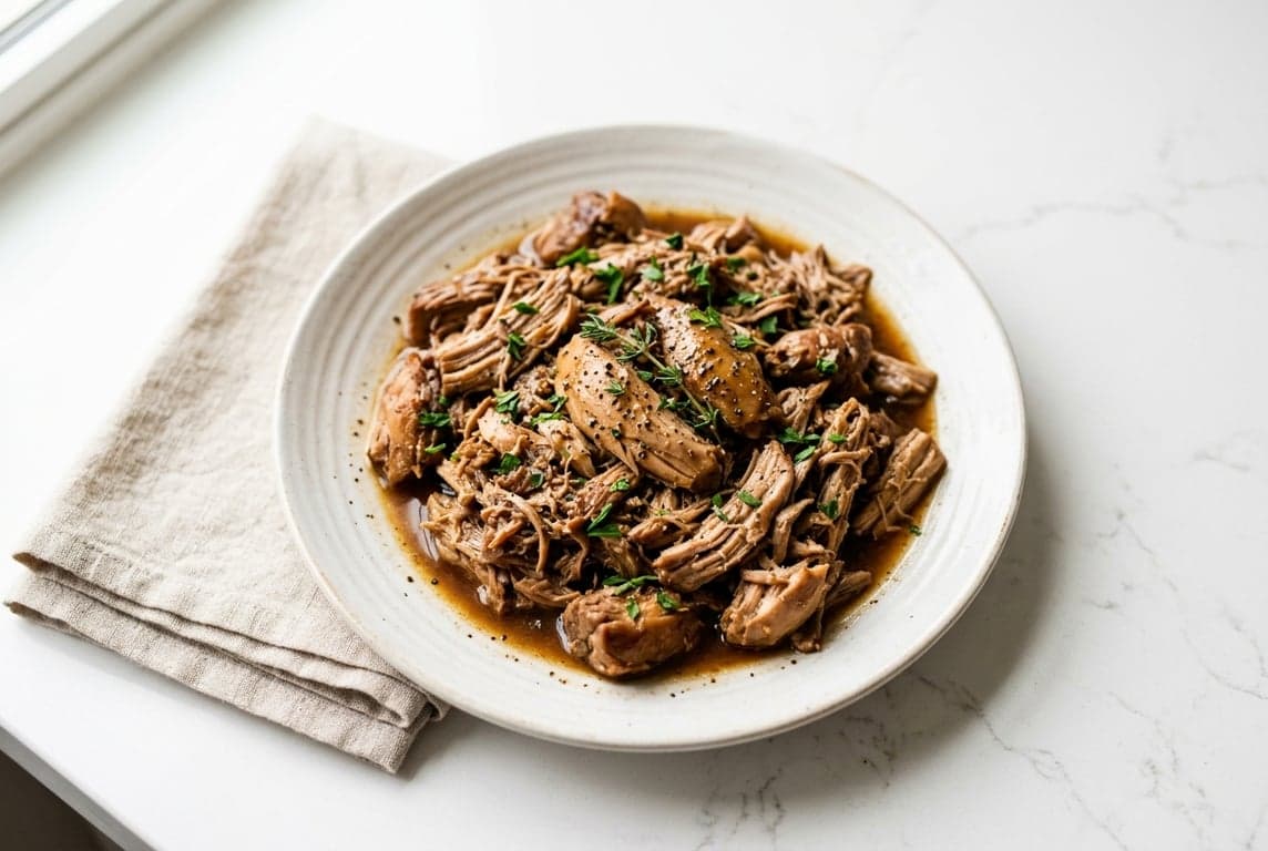 Slow-Cooker Pulled Chicken