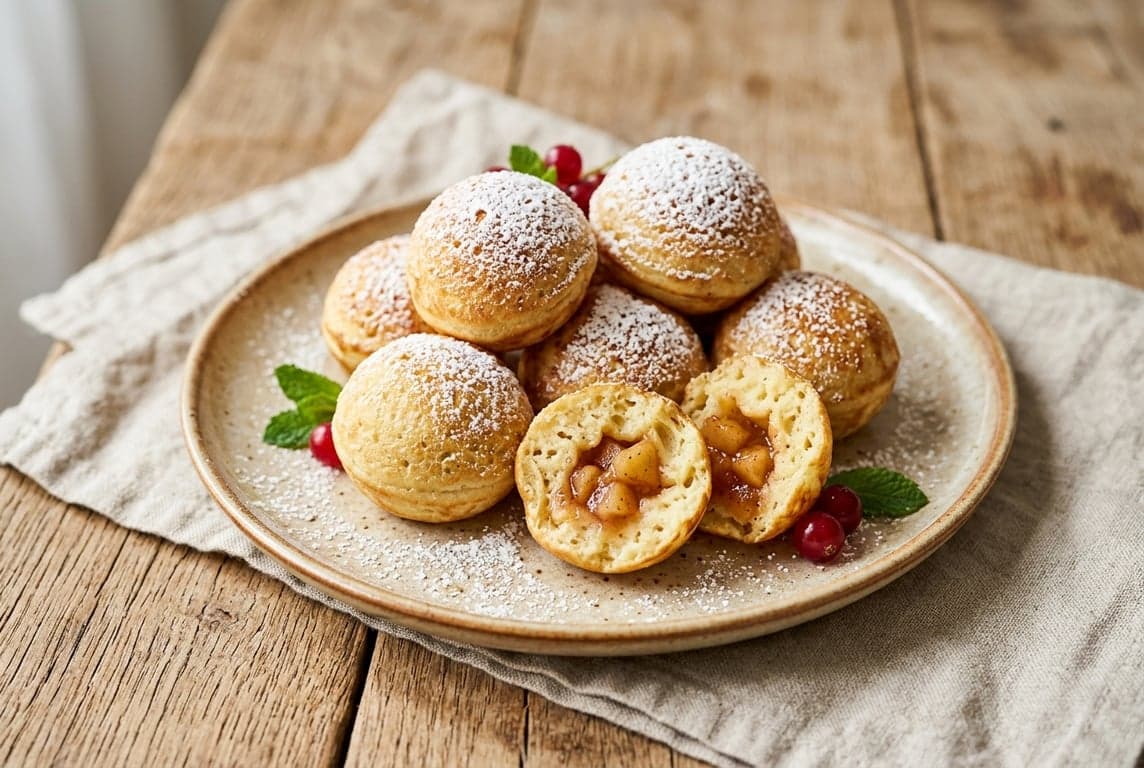 Æbleskiver (Danish Pancake Balls)