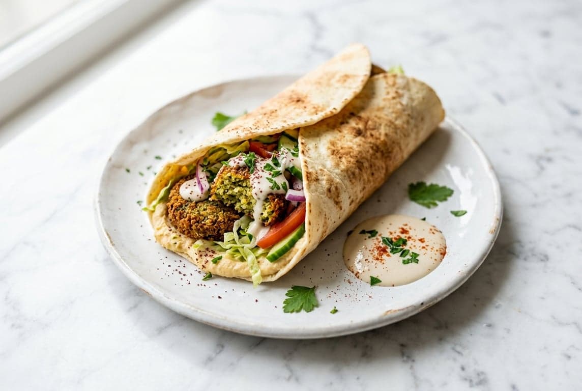 Falafel & Hummus Wrap