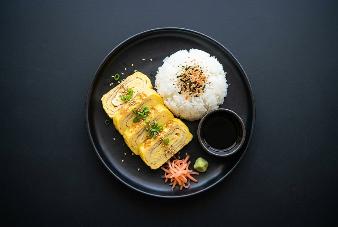 Tamagoyaki & Rice Plate