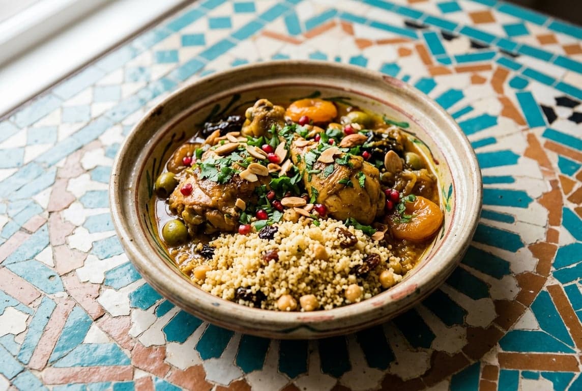 Chicken Tagine with Couscous