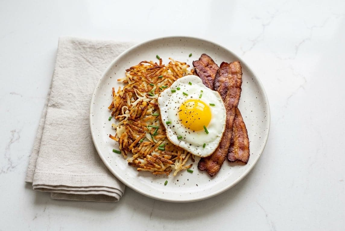 Hash Brown Breakfast Plate