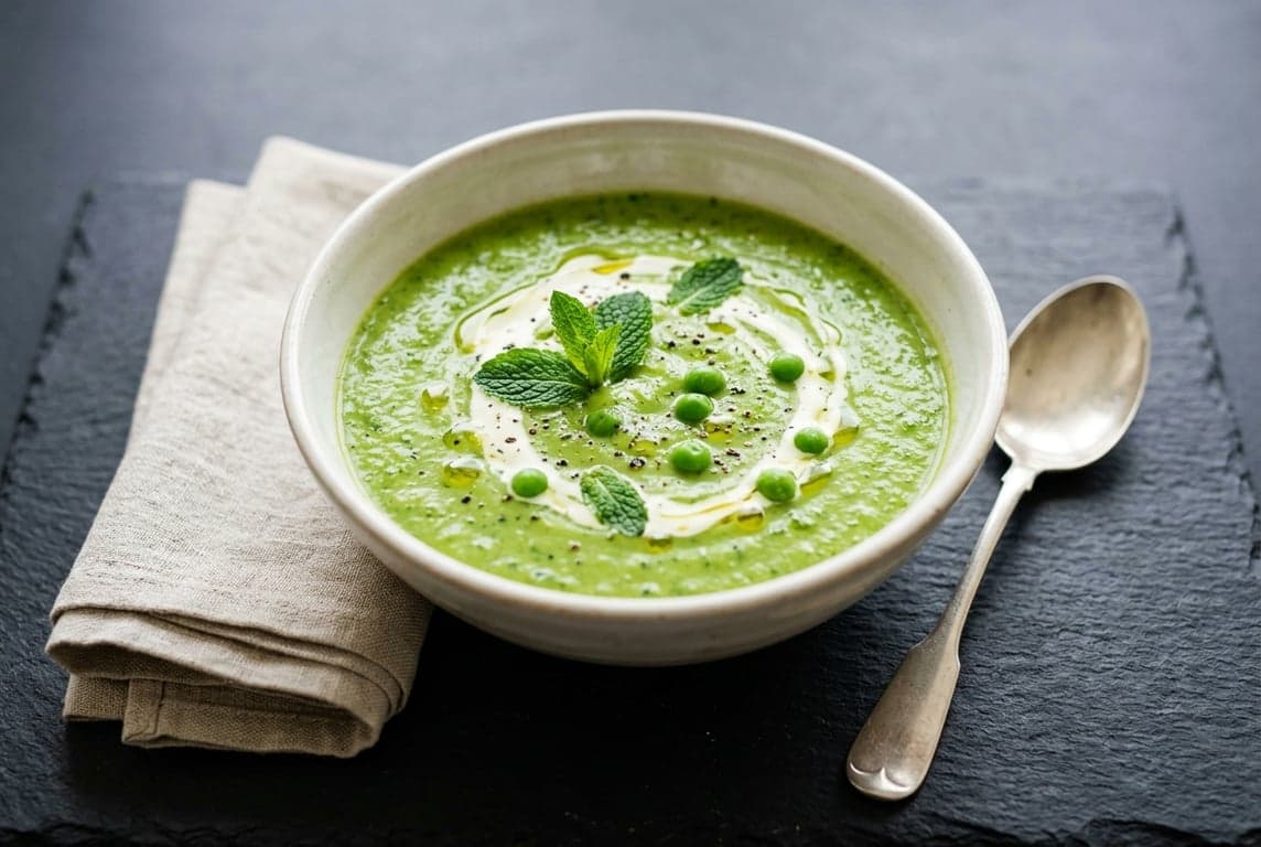Pea & Mint Soup
