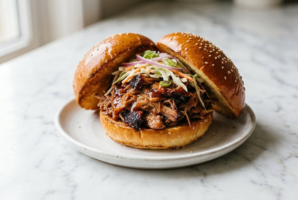 BBQ Pulled Pork Bun
